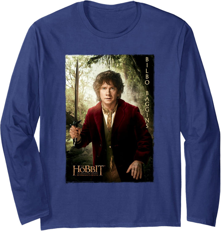 The Hobbit Bilbo Poster Langarmshirt