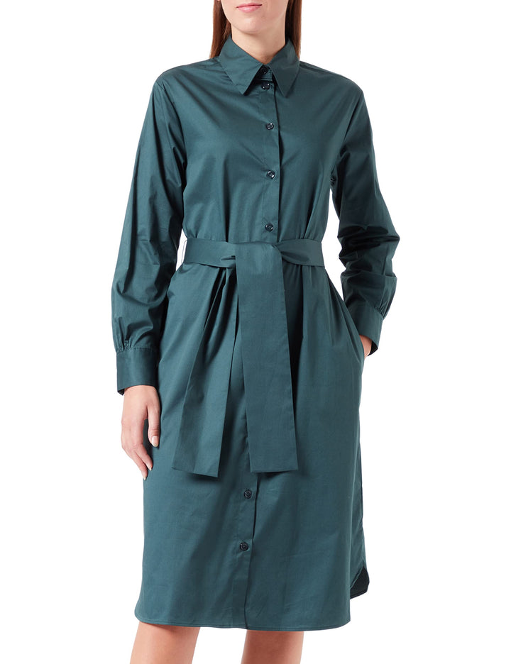 Seidensticker Damen Blusen Kleid - Fashion - Regular Fit - tailliert - Stretch - Bügelleicht – Langa