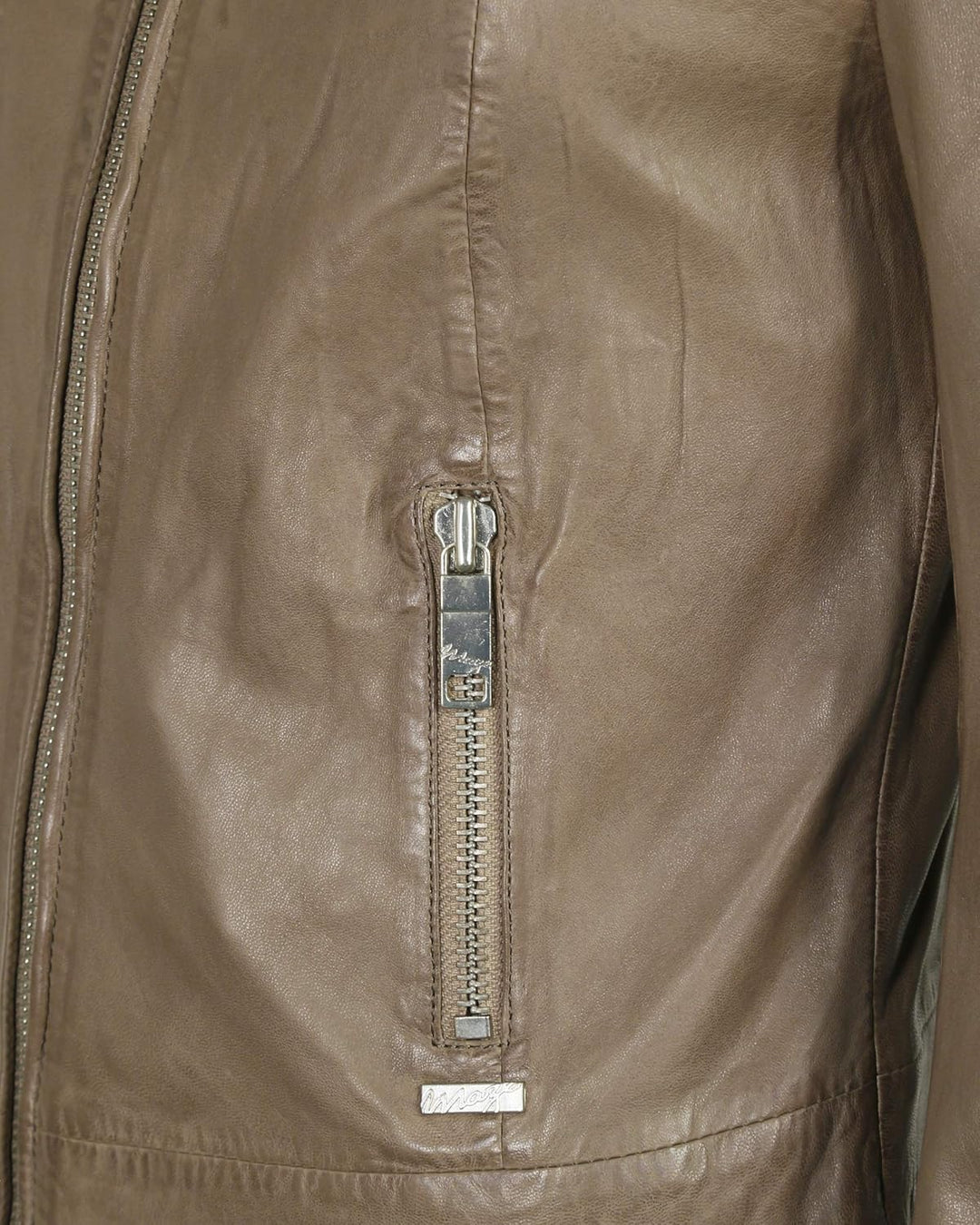 MAZE Damen Lederjacke Grenada L mud, L mud