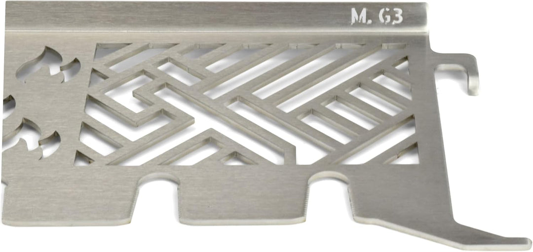 Grillrost.com Das Original Edelstahl Warmhalterost Multi-Station für Rösle Magnum G3 / PRO G3, Magnu