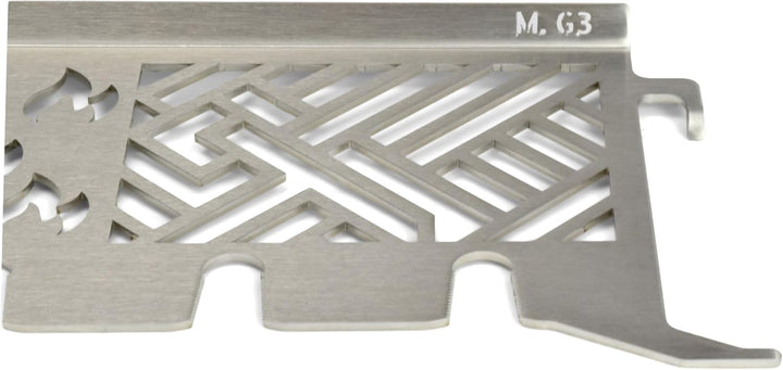 Grillrost.com Das Original Edelstahl Warmhalterost Multi-Station für Rösle Magnum G3 / PRO G3, Magnu