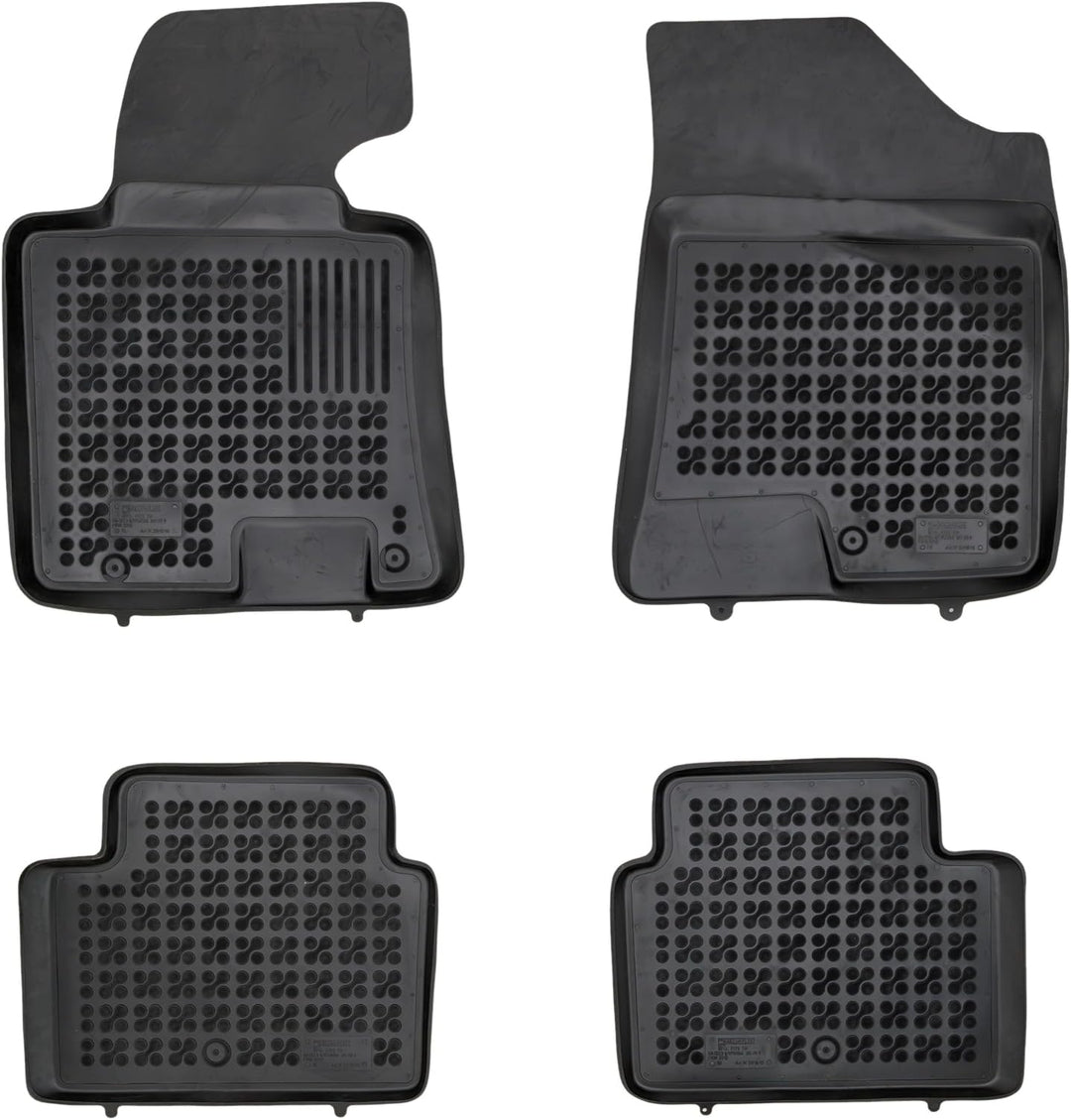 M MOTOS Gummimatten Auto Fussmatte passt für Hyundai i30 II 2012-2016 Verbessern Sie Ihren Reisekomf