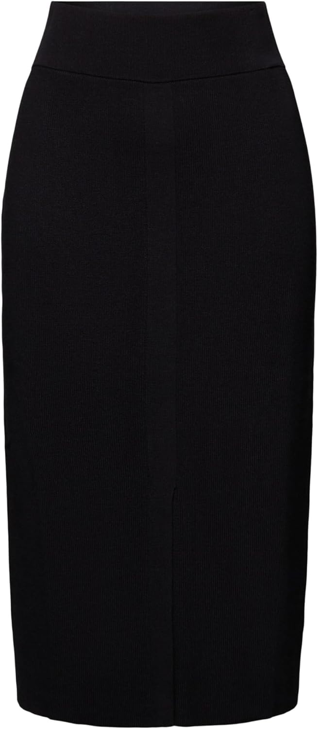 ESPRIT Damen Rock XXS 001/Black, XXS 001/Black