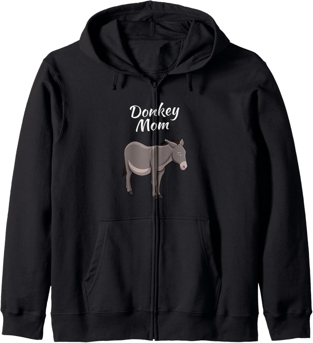 Esel Mama Cute Baby Esel Maultier Kapuzenjacke