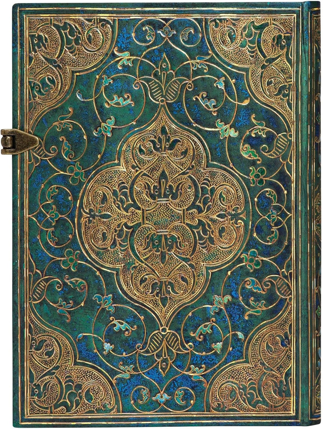 Paperblanks Chroniken PB3214-4 in Türkis Notizbuch Midi Liniert, Midi (180 x 130) Midi (180 x 130) L