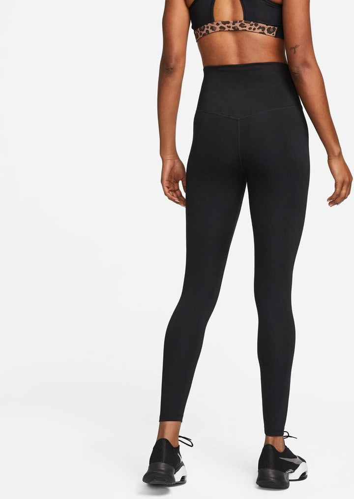 Nike Damen Leggings One Df Hr XS Black/White, XS Black/White