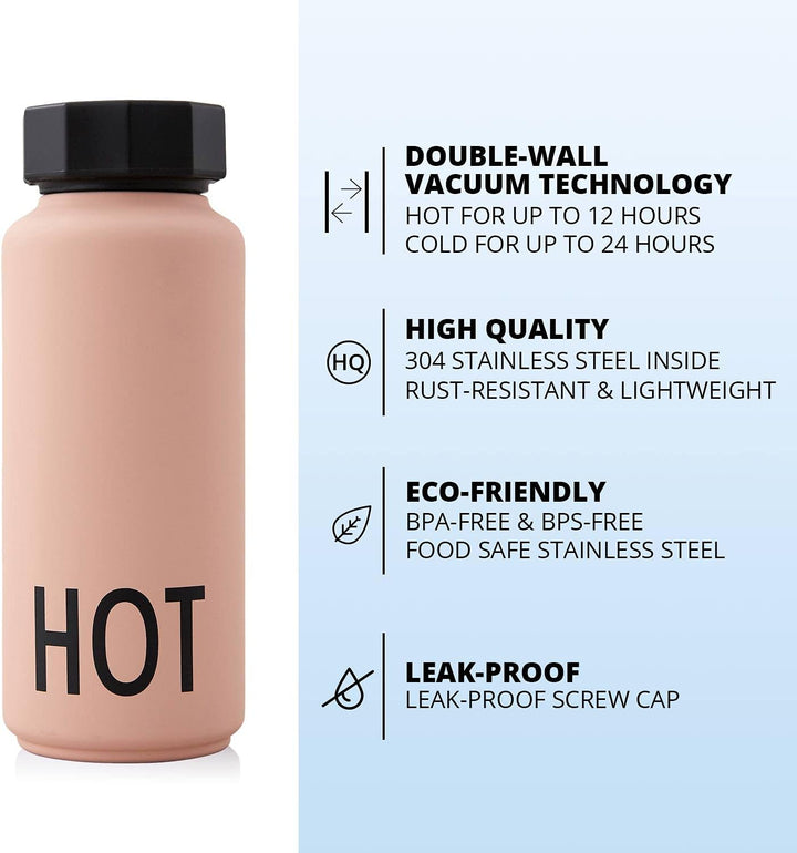 Design Letters Thermosflasche 500 Ml | Weihnachtsgeschenke Kleinigkeiten, Weihnachtsgeschenke für Fr