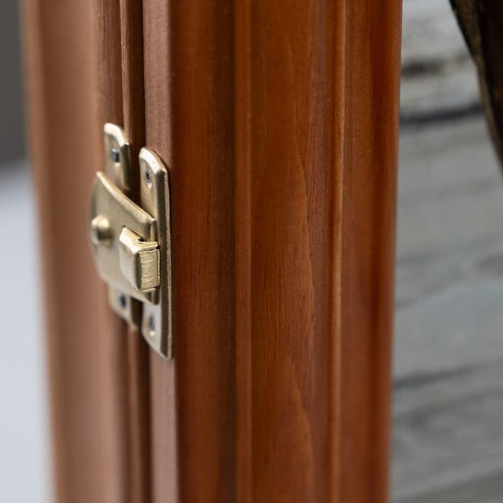 Schlüsselkasten aus Holz, Hängeschrank mit Schlüsselbrett, Wandorganizer für Schlüsselaufbewahrung,
