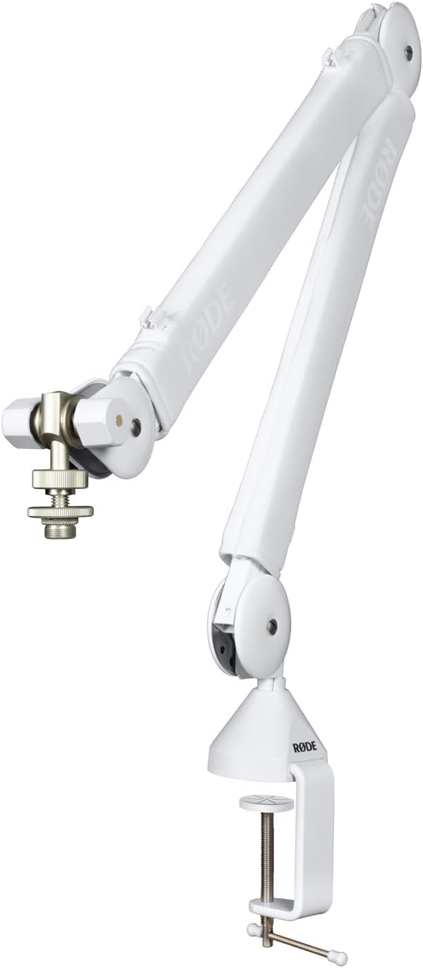 Rode NT-USB+ Plus USB-Kondensatormikrofon + PSA1+ Plus Gelenkarm Weiss + keepdrum Mikrofasertuch Bun