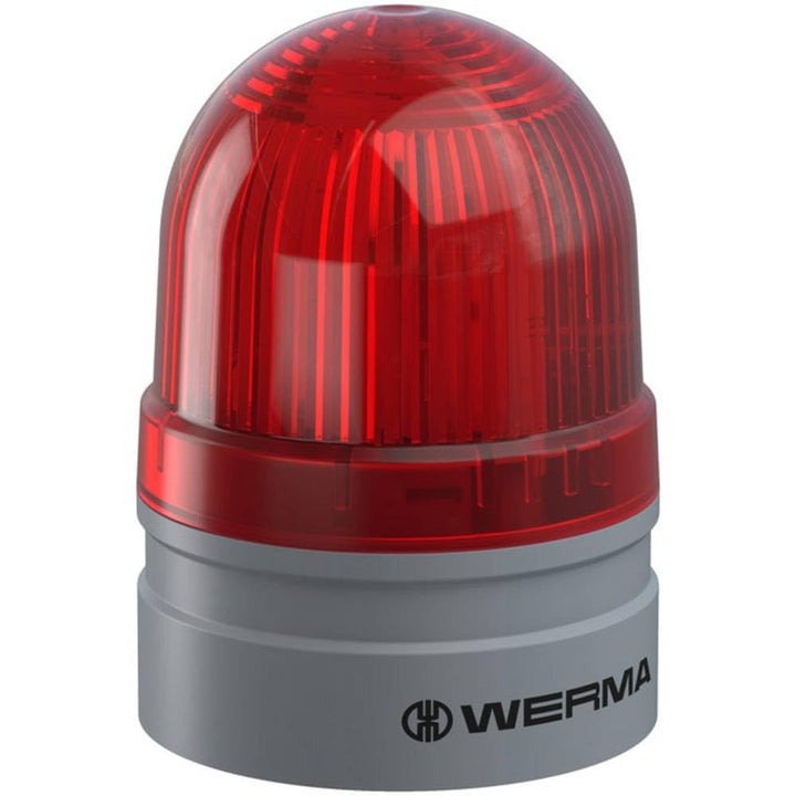 Werma Signaltechnik Signalleuchte Mini TwinFLASH 115-230VAC RD 260.120.60 Rot 230 V/AC