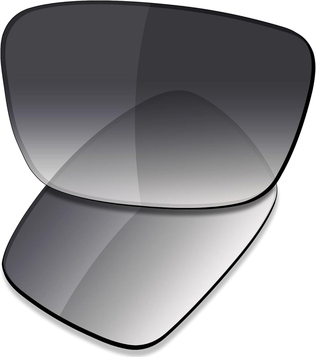 Saucer Premium Ersatzgläser für Oakley Fuel Cell OO9096 Sonnenbrillen High Defense - Grey Gradient T