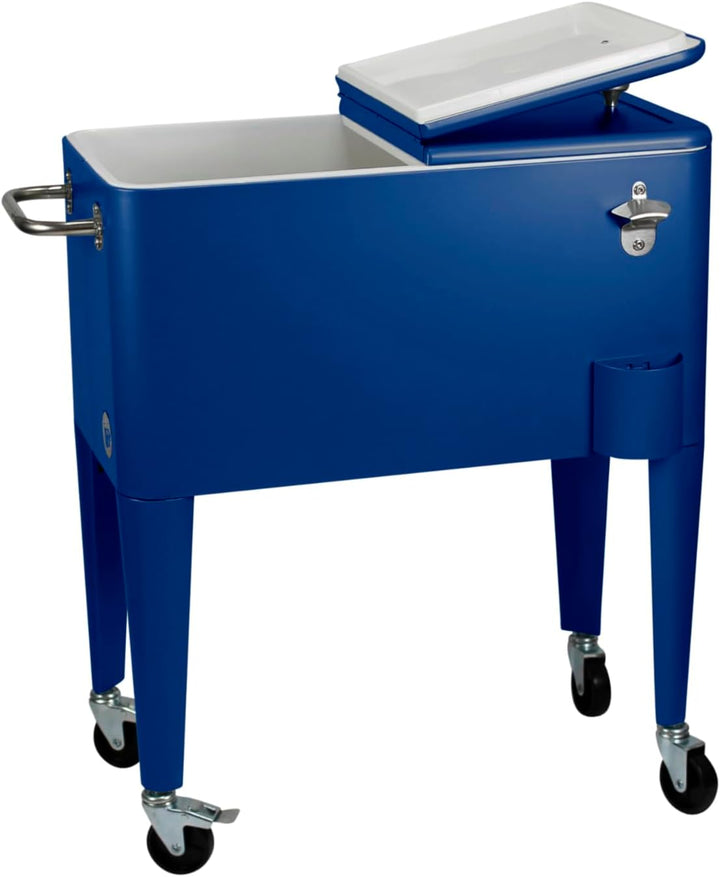 Kailua Cooler - Kühlbox, Kühlwagen, Getränkekühler Blau, Blau