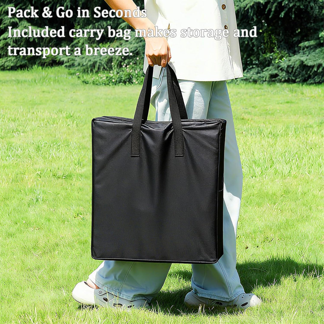 Camping Tisch Klappbar 84 x 42cm mit Lampenhalter für 4 Personen | Camping Klapptisch, Falttisch mit