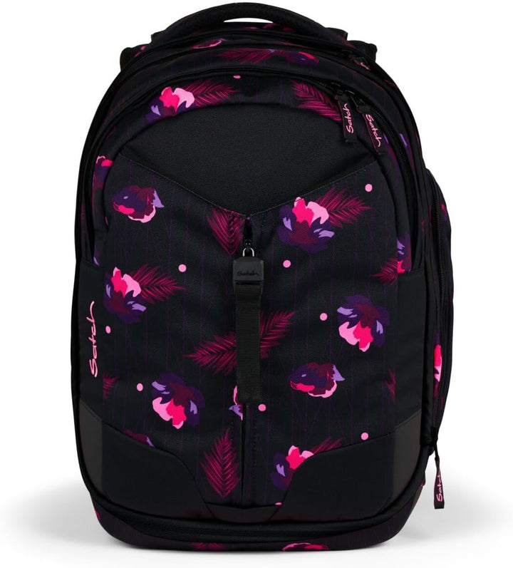 Satch Match Schulrucksack Set 3tlg. (Mystic Nights) inkl. Schlamperbox und Sporttasche, Mystic Night