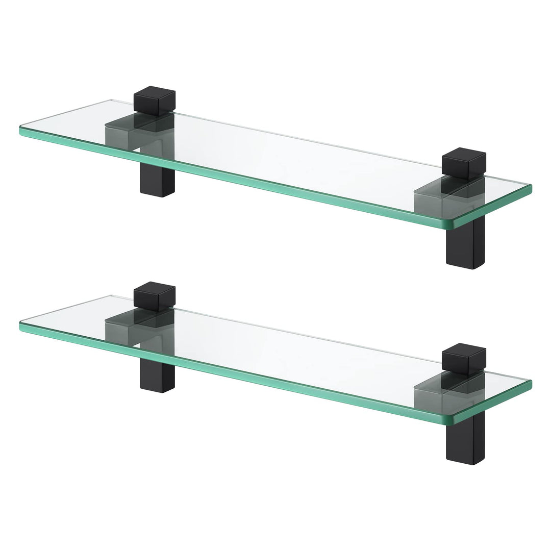 KES Duschablage Glas Glasregal Duschregal Bad Glasablage 8mm Dusche Glas Ablage Badezimmer Wandregal