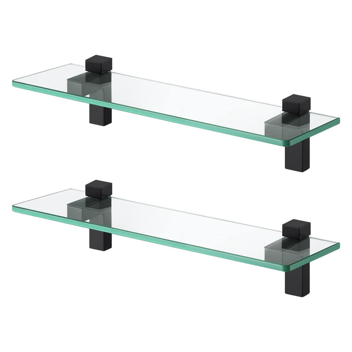 KES Duschablage Glas Glasregal Duschregal Bad Glasablage 8mm Dusche Glas Ablage Badezimmer Wandregal