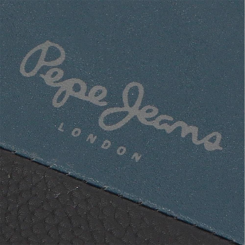 Pepe Jeans Dual Geldbörsen und Geldbörsen aus Rindsleder schwarz Khaki Marineblau Verschiedene Gröss