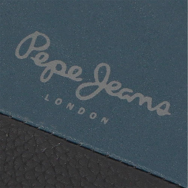 Pepe Jeans Dual Geldbörsen und Geldbörsen aus Rindsleder schwarz Khaki Marineblau Verschiedene Gröss