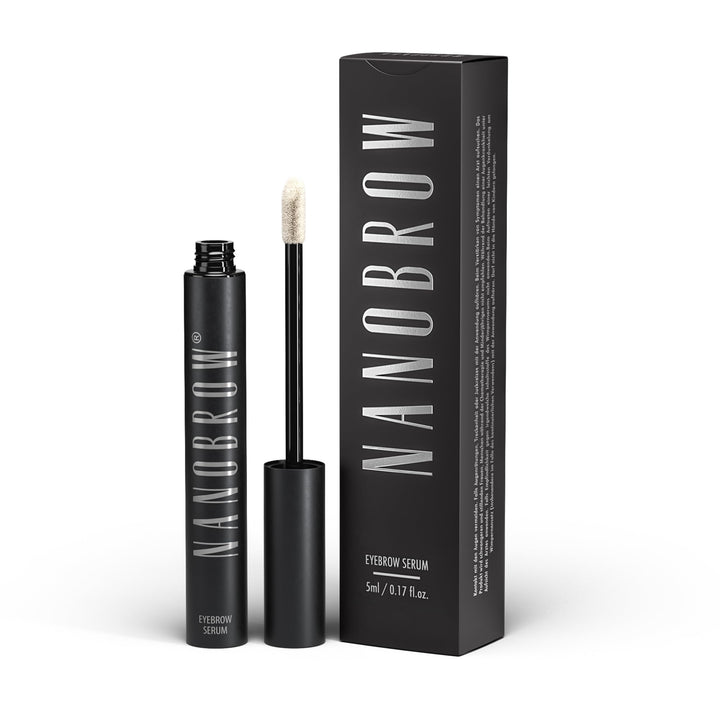 Augenbrauenserum Nanobrow Eyebrow Serum 5ml - Beschleunigung des Augenbrauenwachstums, dichte und st
