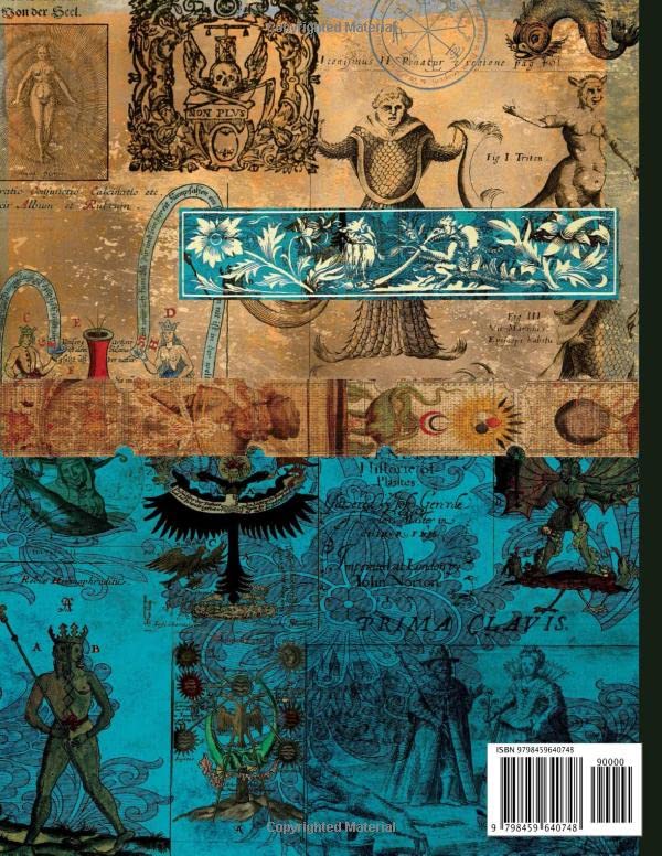 Grimoire Vintage Journal Pages & Ephemera: Alchemy Kit Includes 26 Alchemy Pages For Scrapbooking An