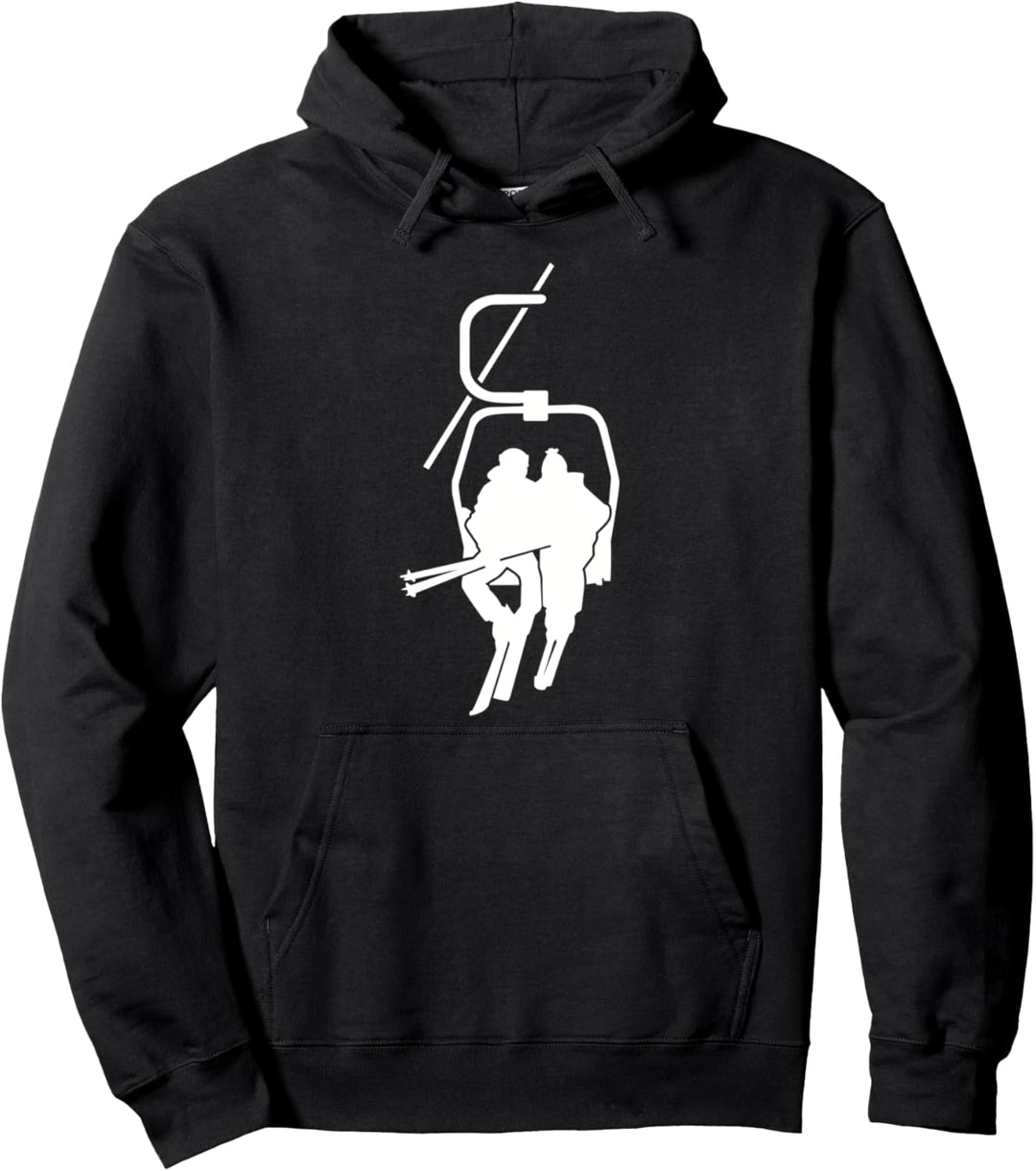 Ski Sessellift Pullover Hoodie