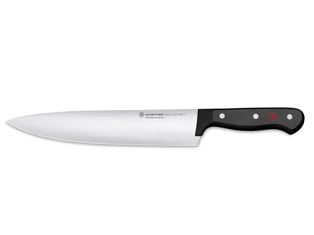 WÜSTHOF Gourmet Kochmesser 23 cm, Schwarz Schwarz 23 cm Kochmesser, Schwarz 23 cm Kochmesser