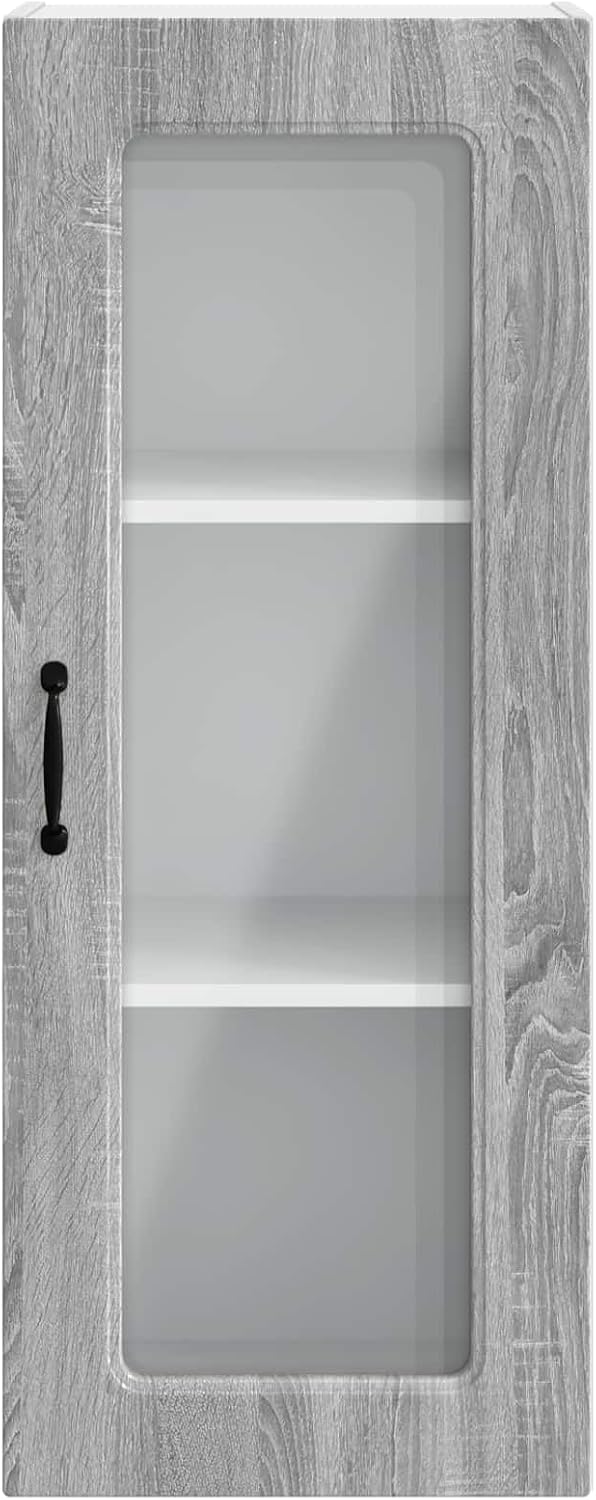 vidaXL Geschirrspülerfront Kalmar Graues Sonoma 40 x 31 x 100 cm, Eleganter moderner Küchenregal, gr