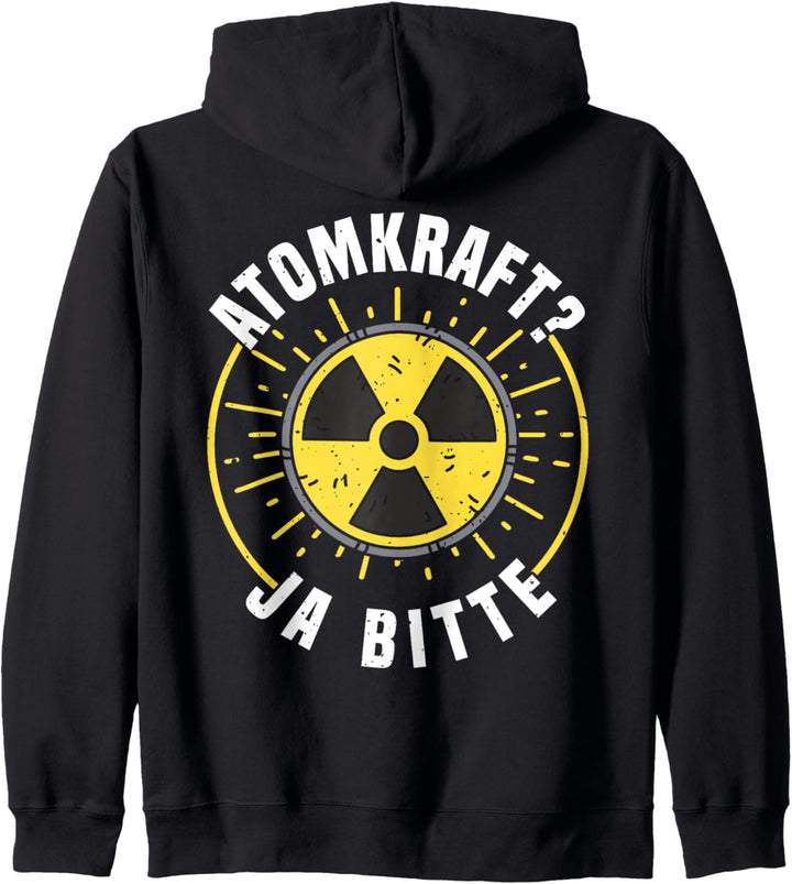 Atomkraft Ja Bitte, Pro Atomkraft, Kernkraft & Atomenergie Kapuzenjacke