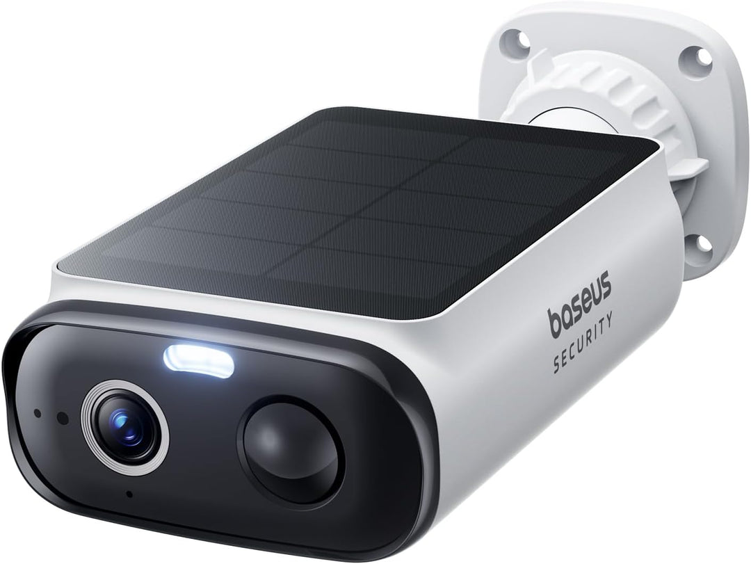 Baseus Security S1 Lite Solocam Überwachungskamera Aussen Solar Akku WLAN, IP67 Wetterfest, Kamera Ü