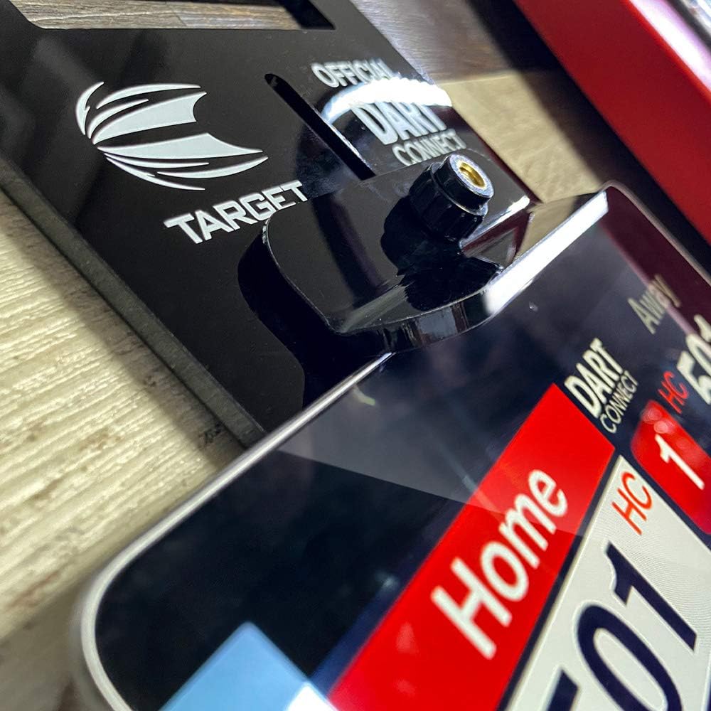 Target Darts Tablet-Halterung, mit Dart-Connect, Schwarz Einzelbett, Einzelbett