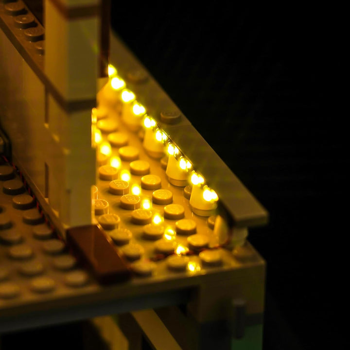 BrickBling Led Licht Set Kompatibel mit Lego 76435 Harry Potter Hogwarts Castle: The Great Hall (Kei