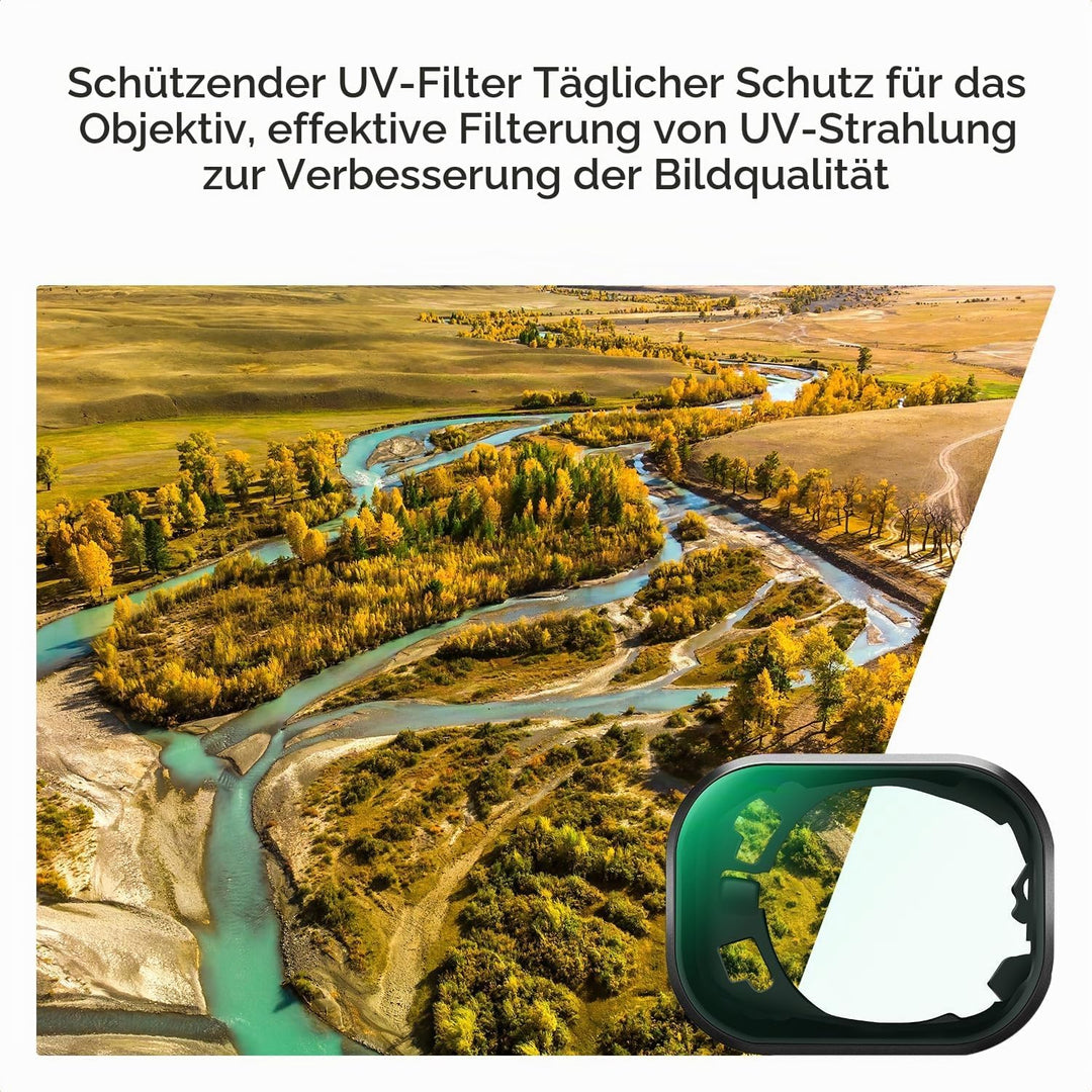 K&amp;F Concept Mini 4 Pro Filterset,4 Stück CPL,UV,ND8, ND16 Filter Kompatibel mit DJI Mini 4 Pro, mit