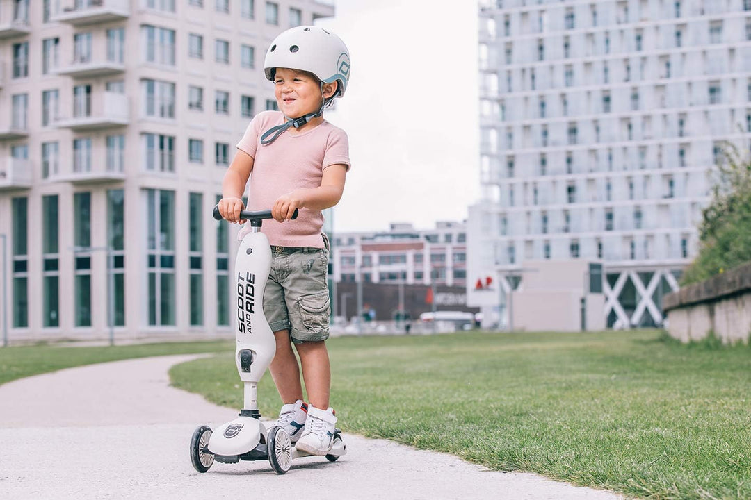 Scoot & Ride - XXS - S Size Kids Helmet ash, ash