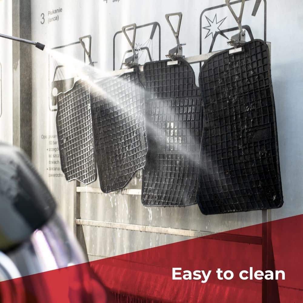 FROGUM EL Toro Gummimatten Ganzjähriges-Set von Autofussmatte Auto Fussmatten für DAF LF ab 2002 | B