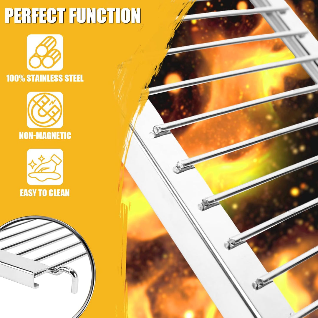 GFTIME 50-89cm Universal Warmhalterost Verstellbar für Enders Kansas II Pro, Burnhard, RÖSLE VIDERO,