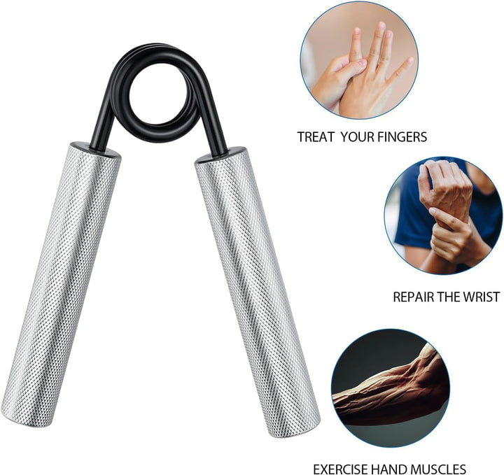 Handtrainer 4er-Set (50-200 LB), Rutschfester Unterarmtrainer, Langlebiger Griffkraft Trainer für Mu