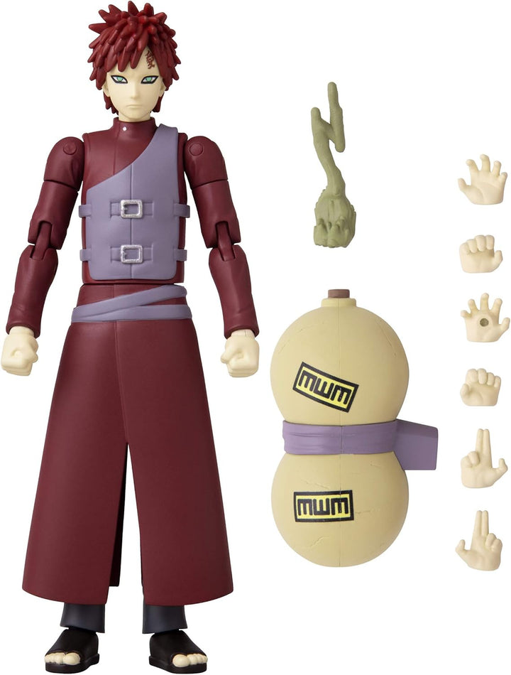 Bandai – Anime Heroes – Naruto Shippuden – Anime Heroes Figur 17 cm – Gaara – 36906, Gaara