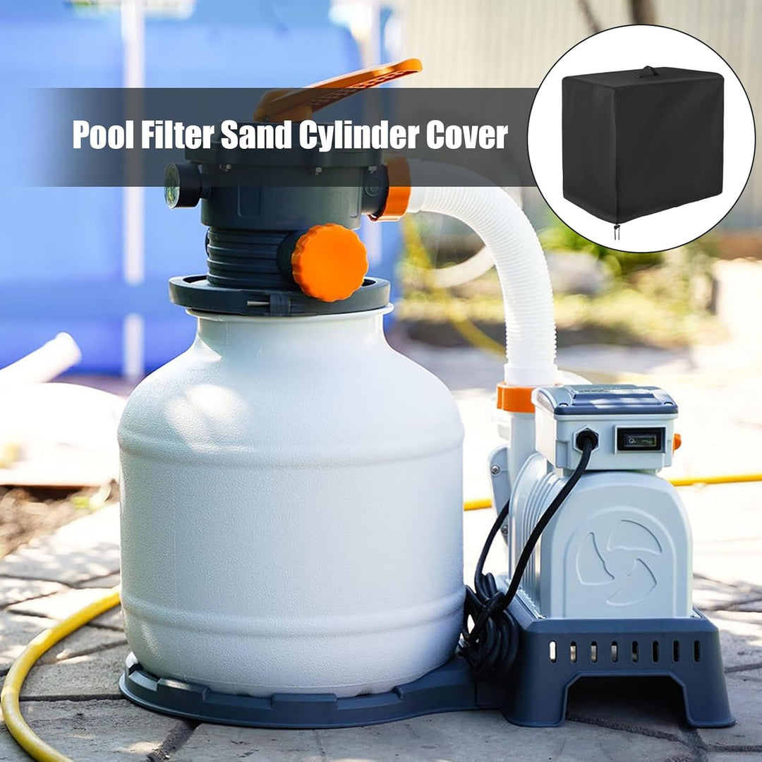 Poolpumpe Abdeckung | Poolpumpenabdeckung | Asserdichte Sandfilteranlage Abdeckung | Pool Sandfilter