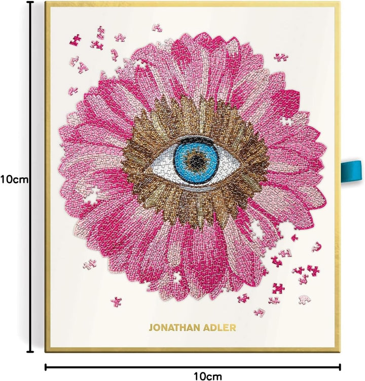 Galison 9780735371477 Jonathan Adler Petals 750 Piece Shaped Puzzle