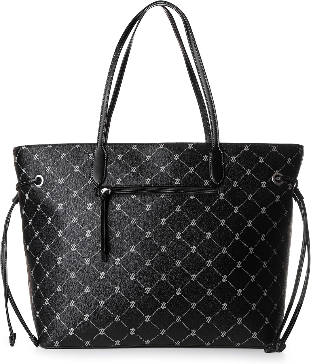 Lazarotti Palermo Shopper Tasche Damen | Tote Bag mit seitlichen Kordelzügen | XXL Schultertasche 37