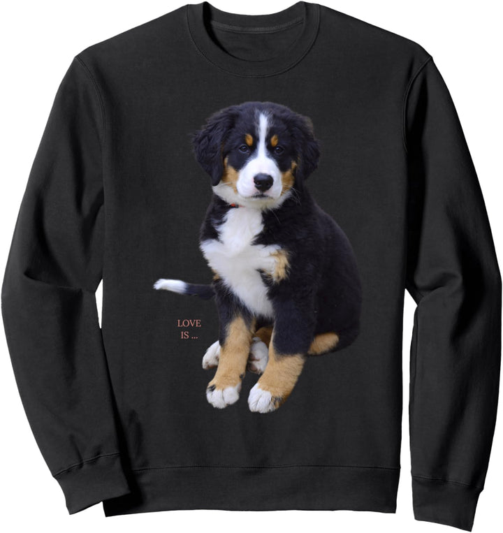 Berner Sennenhund Shirt Bernen Mama Papa Hund Haustier Liebe Sweatshirt