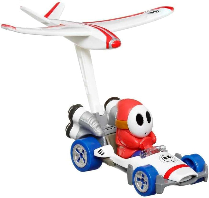 Hot Wheels Modellauto Die Cast Mario Kart GLIDER Shy Guy B-Dasher Plane Glider Super Mario HDB46 - M
