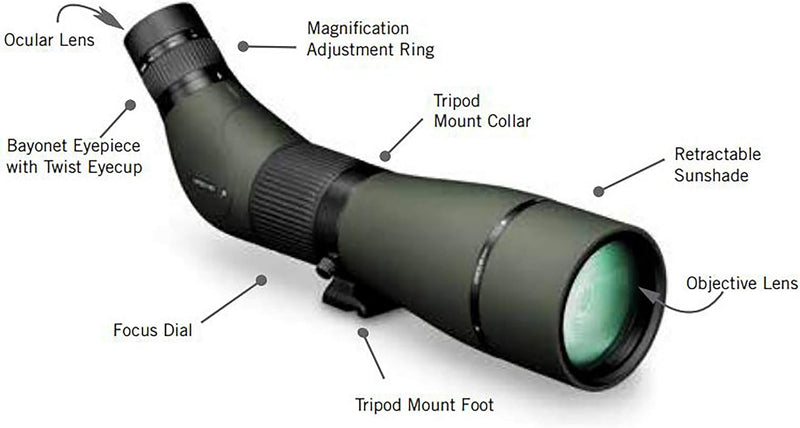 Vortex Optics Viper HD Spektiv 20-60x85 - abgewinkelt, 20-60x85 - abgewinkelt