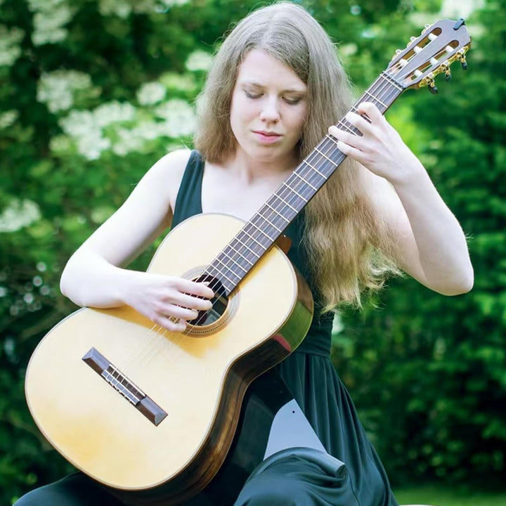 Klassische Gitarrenstütze mit rutschfesten Silikonstreifen, Acryl-Gitarrenstütze mit Saugnäpfen, für