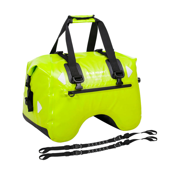 WILD HEART Motorrad-Rücksitztasche U-förmige wasserdichte Hecktasche 50L Motorradausrüstung Lokomoti
