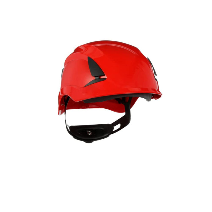 3M SecureFit Schutzhelm, X5505NVE-CE, nicht belüftet, rot, CE, rot Nicht-Belüftet