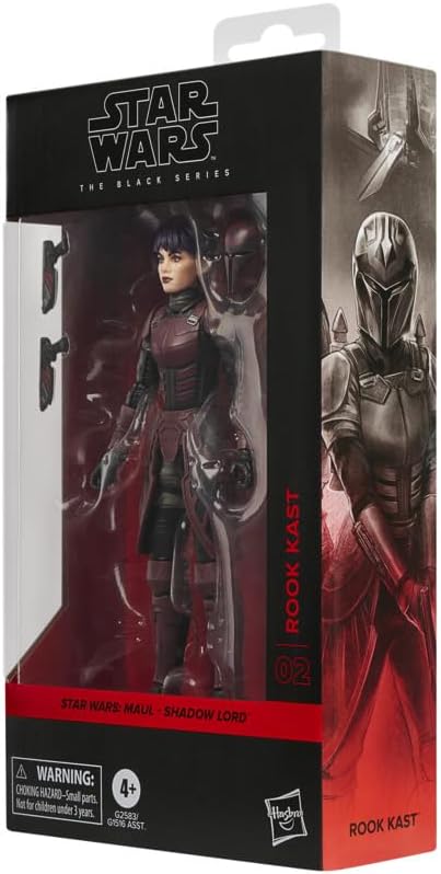 Star Wars The Black Series Rook Kast, Maul – Shadow Lord Premium Action-Figur zum Sammeln (15 cm)
