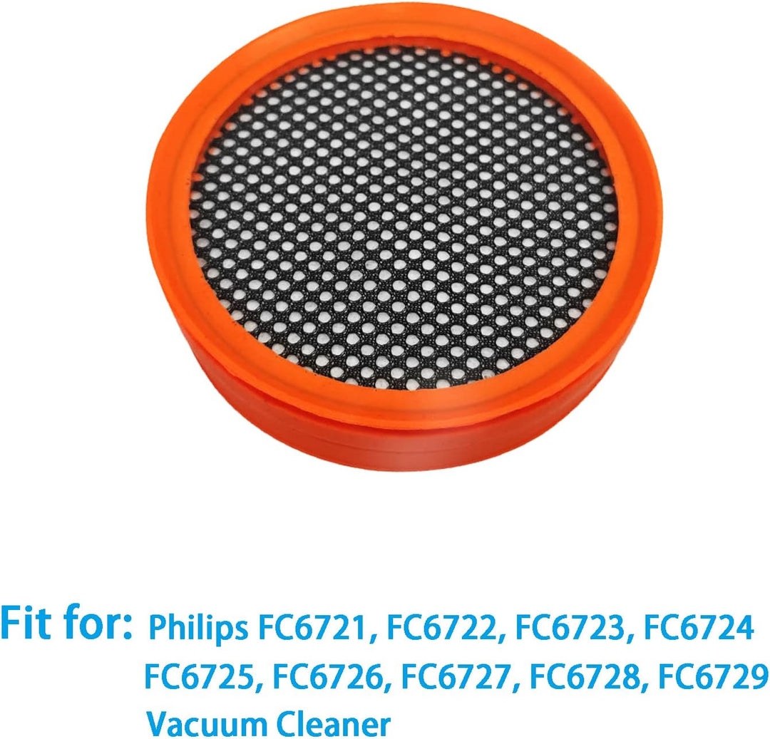 4 Stück HEPA Filter Zubehör Set für Philips SpeedPro &amp; SpeedPro Aqua FC6723/01 FC6726/01 FC6729/01 S