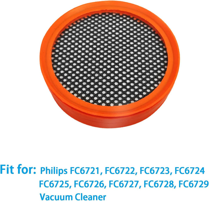 4 Stück HEPA Filter Zubehör Set für Philips SpeedPro &amp; SpeedPro Aqua FC6723/01 FC6726/01 FC6729/01 S