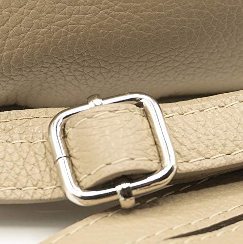 OOG Damen Tw2103 Ledertasche Beige, Beige
